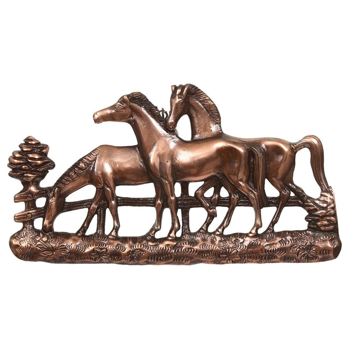 Buy Horse Wall Decor Metal For Living Room