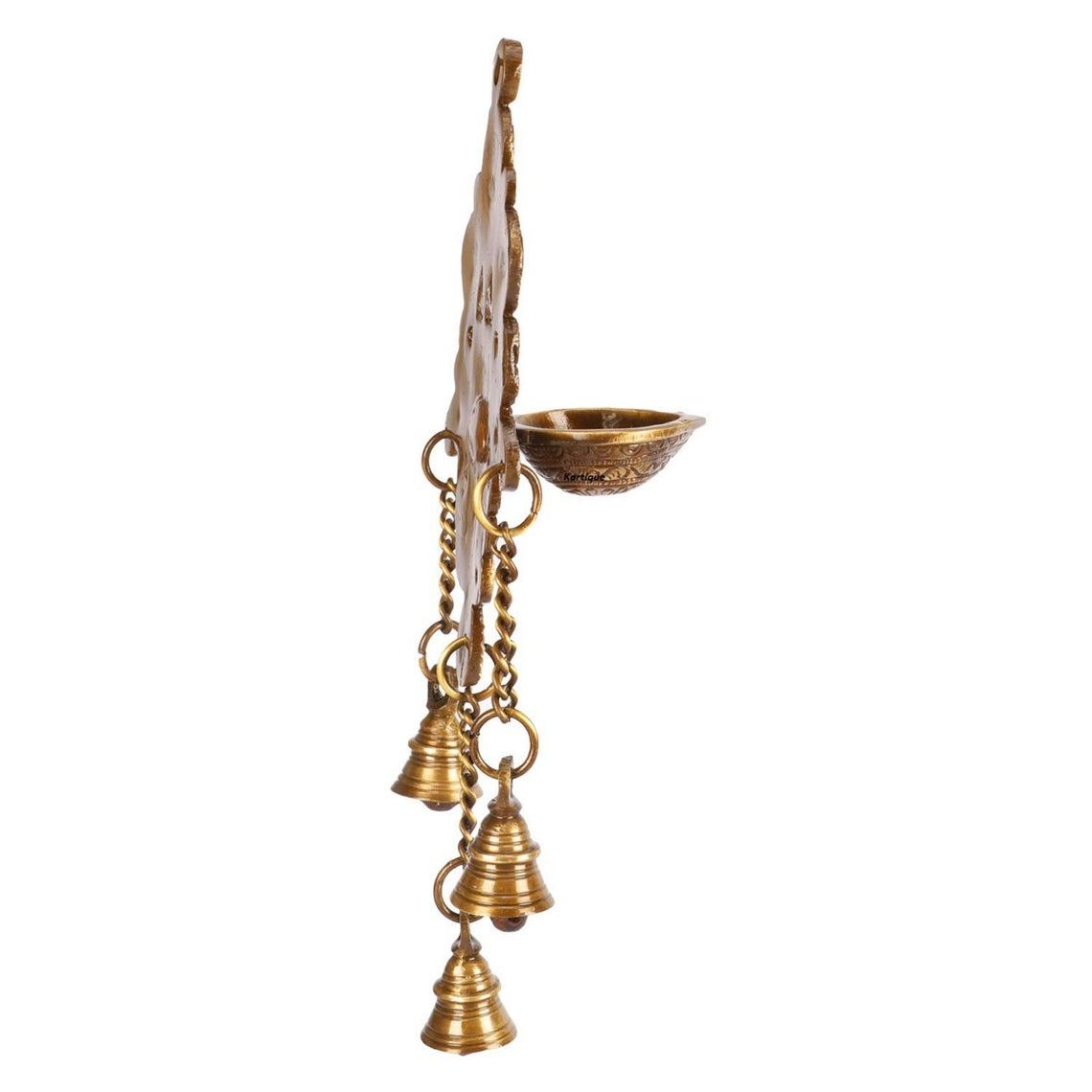 Buy Brass Oil Lamp for Wall Art, Antique Brass Decorative Hanging Oil Lamp