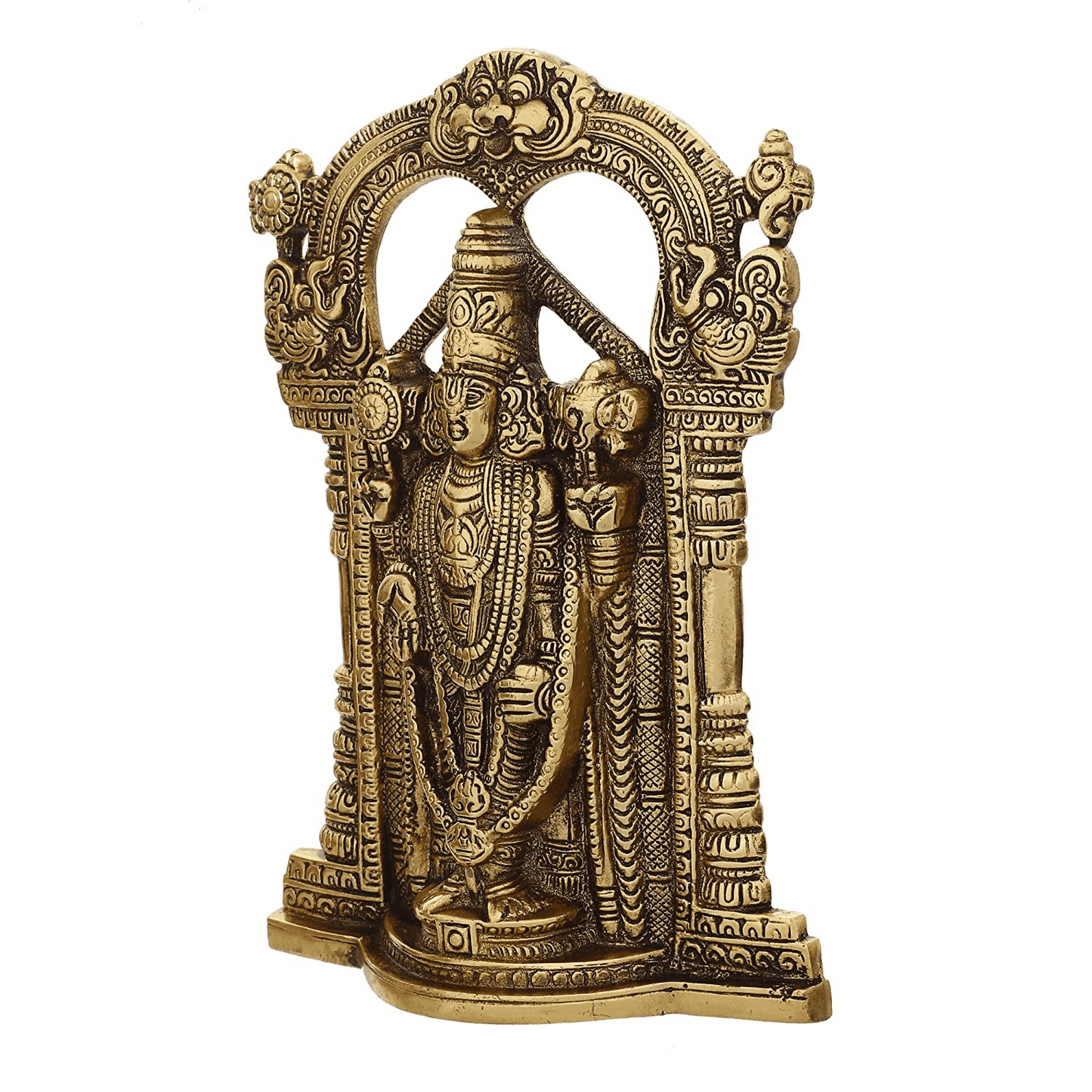 tirupati balaji brass idol