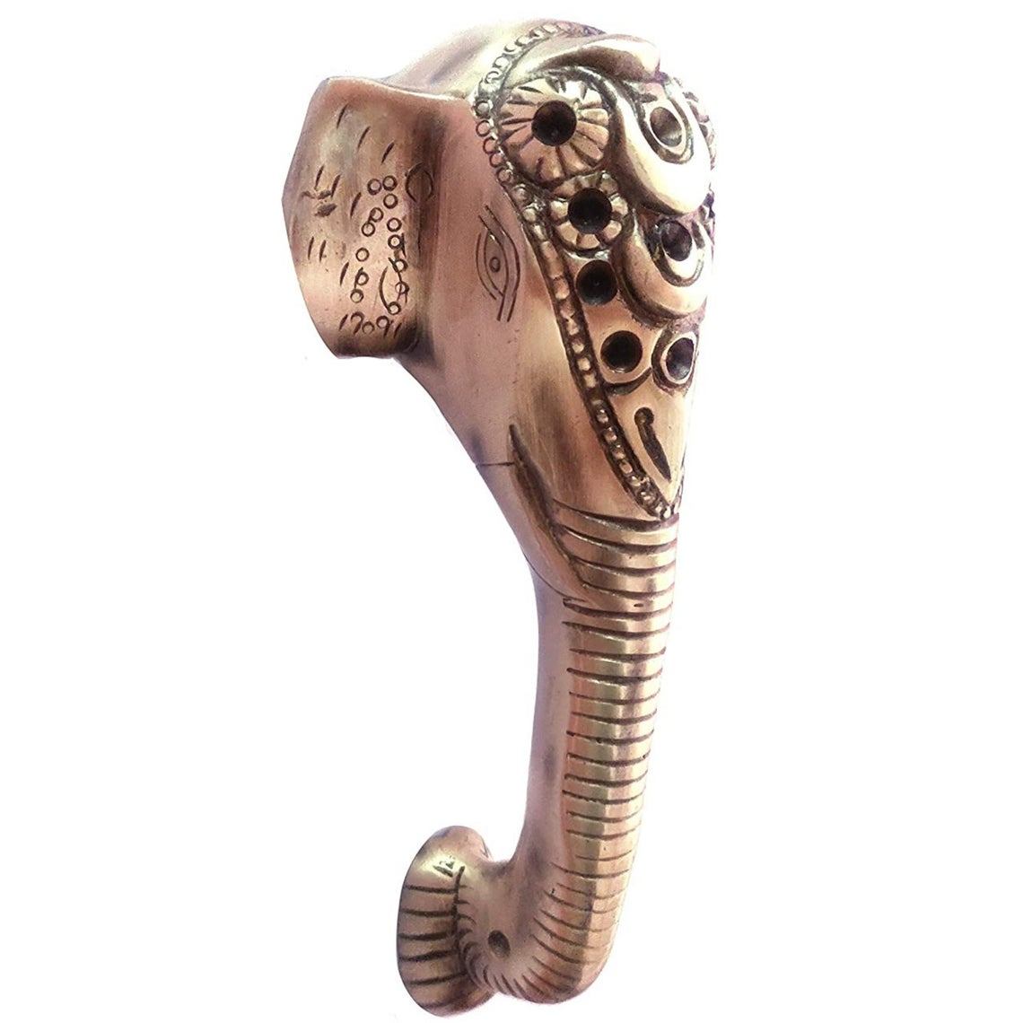 brass elephant door handles