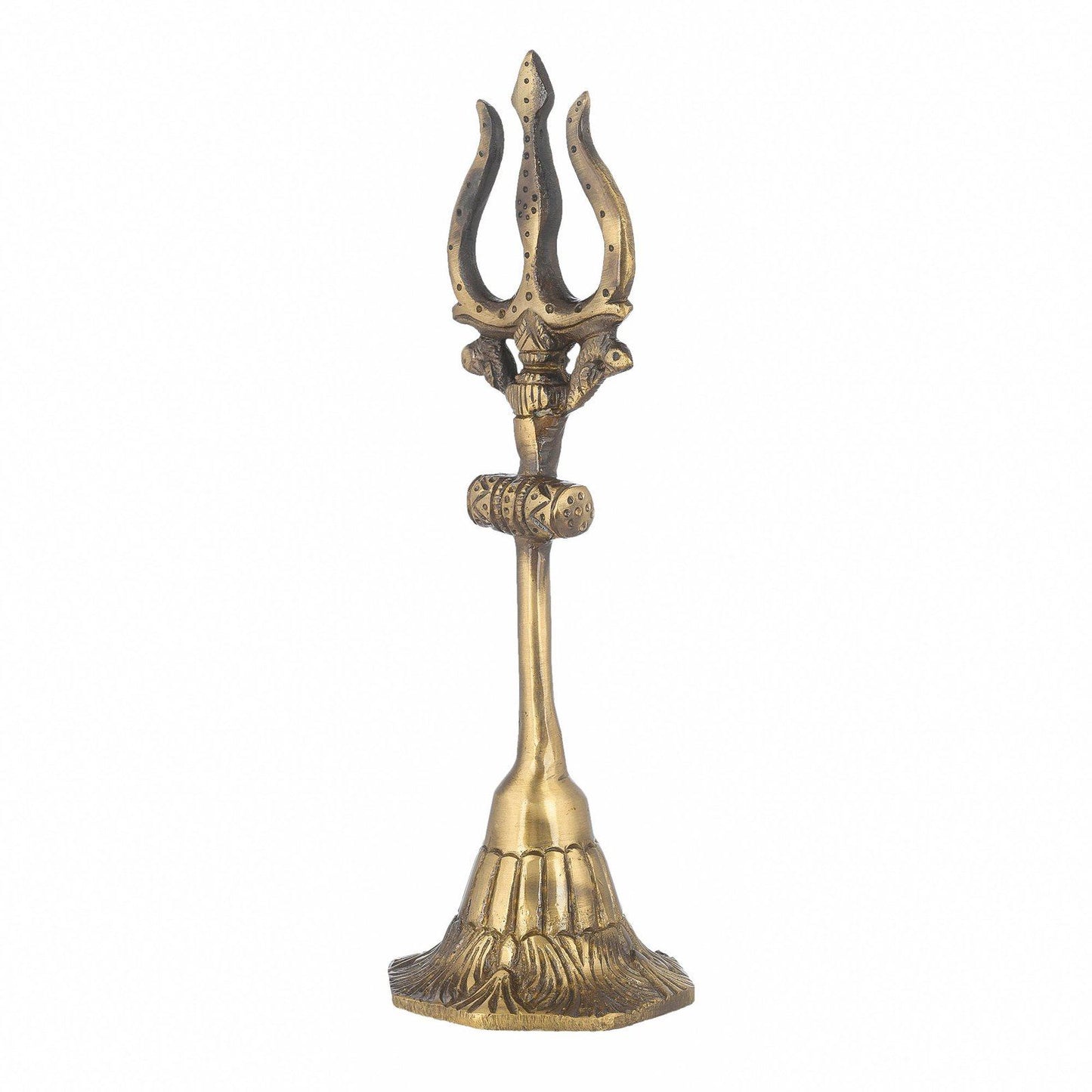 Buy Brass Shiva's Trident- Divine Symbol of Lord Shiva