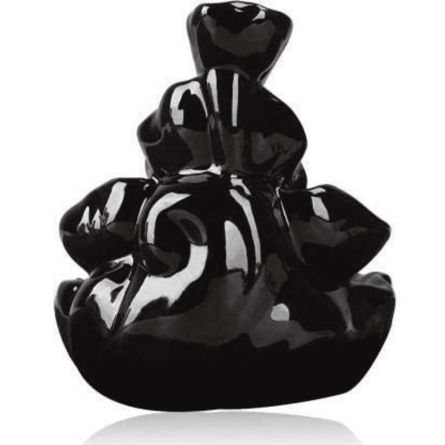Buy Ceramic Mountain Waterfall Backflow Incense Burner with Cones