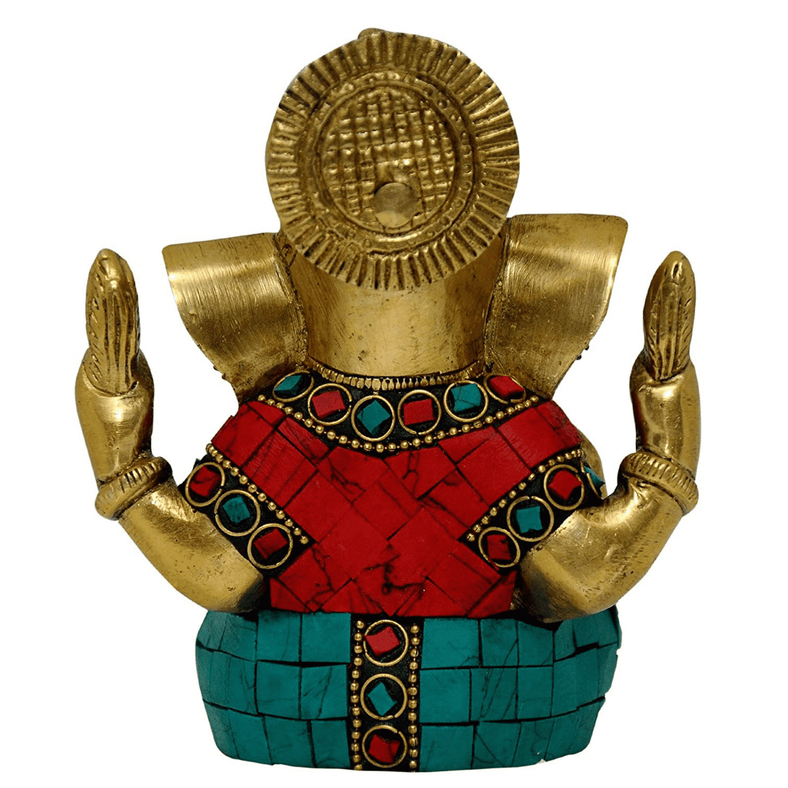small brass ganesh statue