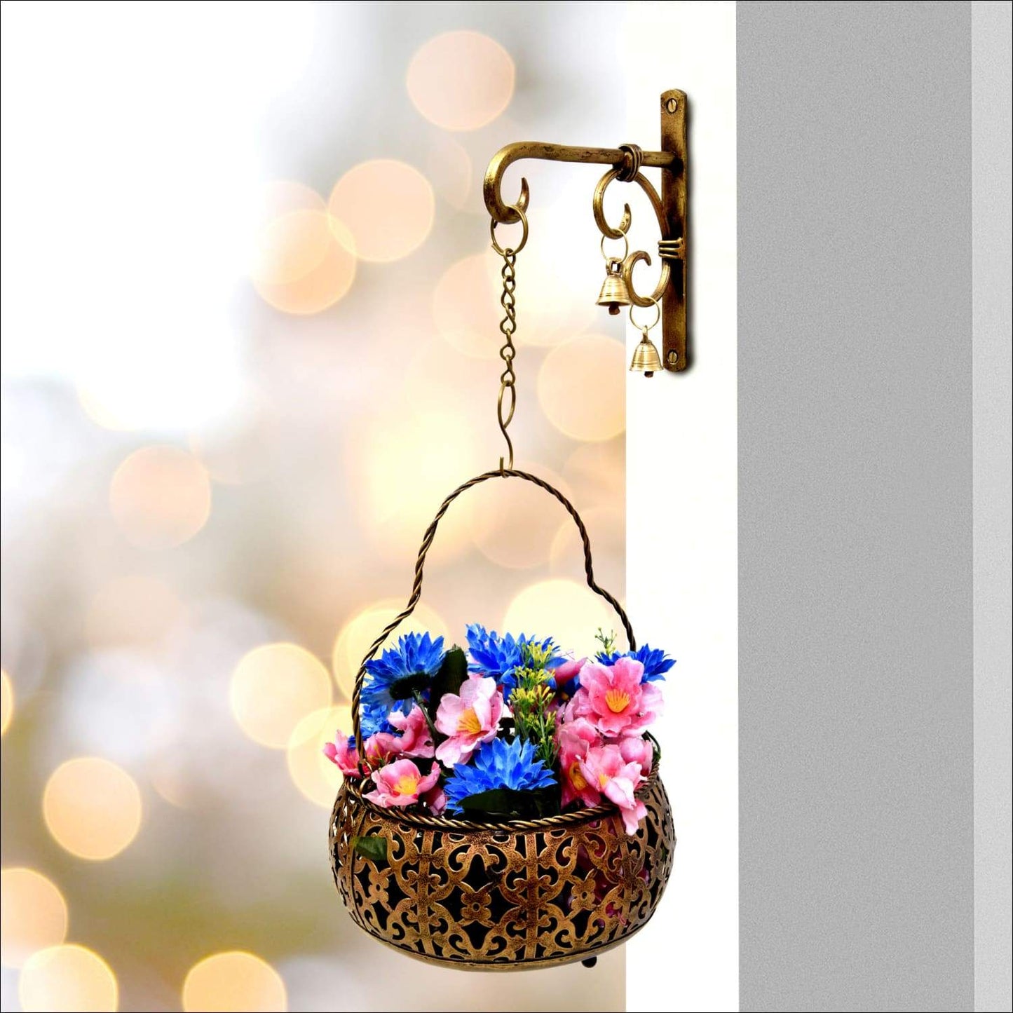 flower basket decoration